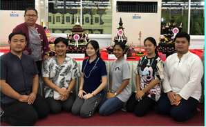 The students from Program in home economics, School of Culinary Arts, Suan Dusit University, got the winner award, creative category and 1st Runner-up award, beautiful category from the 2020 Loy Krathong Festival: Krathong contest