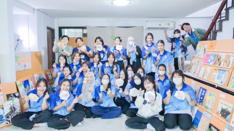 “Suan Dusit University, Nakhonnayok Education Center, conducted a field study at Dream Seed Foundation on the topic ‘Storytelling Techniques and Creating Toys for Early Childhood'”