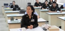 รองอธิการบดีฝ่ายกิจการพิเศษ บรรยายหลักสูตรนายทหารงบประมาณของกองบัญชาการกองทัพไทย