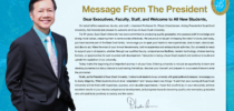 Message from The President