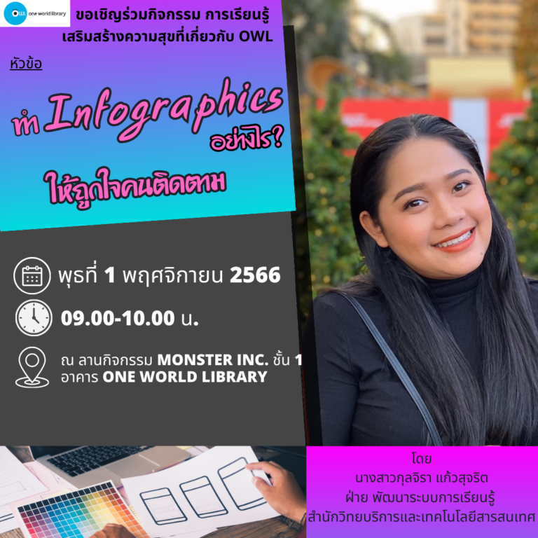 ทำ Infographics อย่างไร ให้ถูกใจคนติดตาม